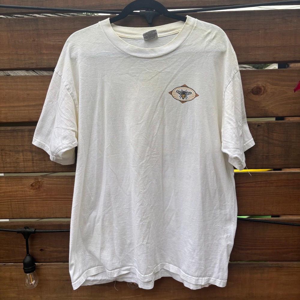Gildan Thomas Kemper Root Beer T-Shirt Mens XL White Used Vintage Graphic Tee